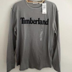 Timberland, Men's Long Sleeve Waffle-Knit Shirt. Size Large